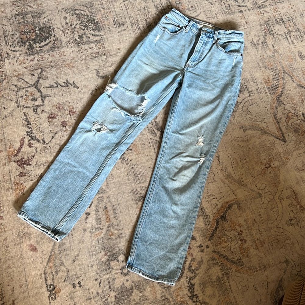 Curve Love 90s Straight Abercrombie Jeans